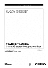 DataSheet TDA1308 pdf